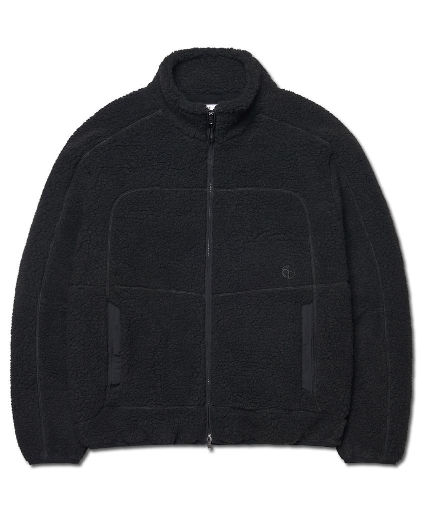 Nomanual Trace Sherpa Fleece Jacket - Black