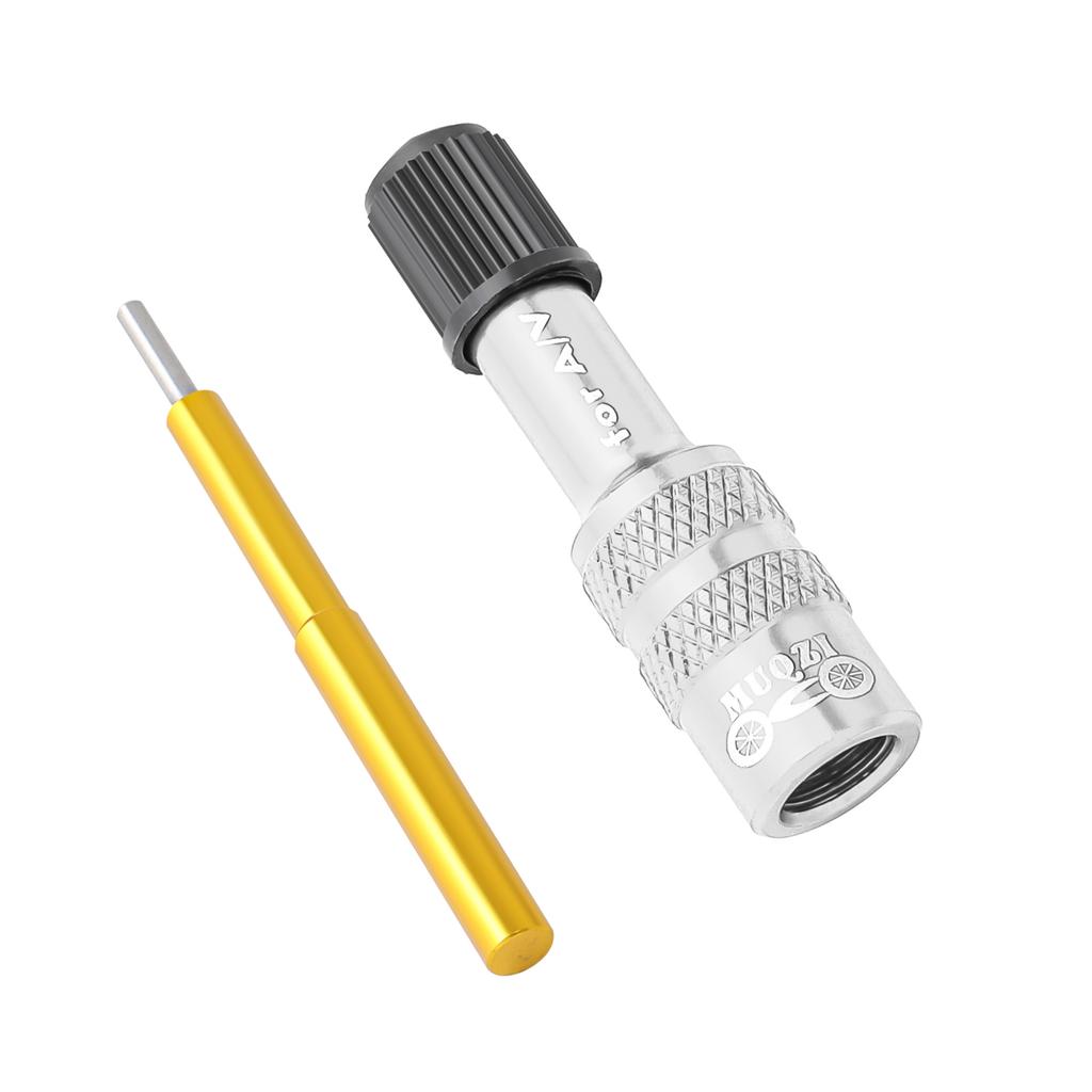 Mountain Bike Air Fork Front Fork Shock Absorber Rear Tank American AV Refueling Extension Conversion Nozzle Accessories