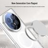 Honor Magic V6 Transparent Magnetic Foldable Phone Case with Lens Holder - Full Coverage Anti-Drop Protection for Men