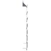 VidaXL Hanging Shoe Rack Silver 66x13x139 Cm 344372