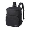 [St.espoir] Insulated Backpack for Camping, Shopping, and Travel - Black, Foldable, Ideal for Carrying Food and Ingredients