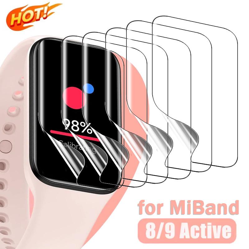 1-5PCS Hydrogel Film For Xiaomi Miband 9Active 8Active Prevent Screen Scratching For Miband 9Active Screen Film