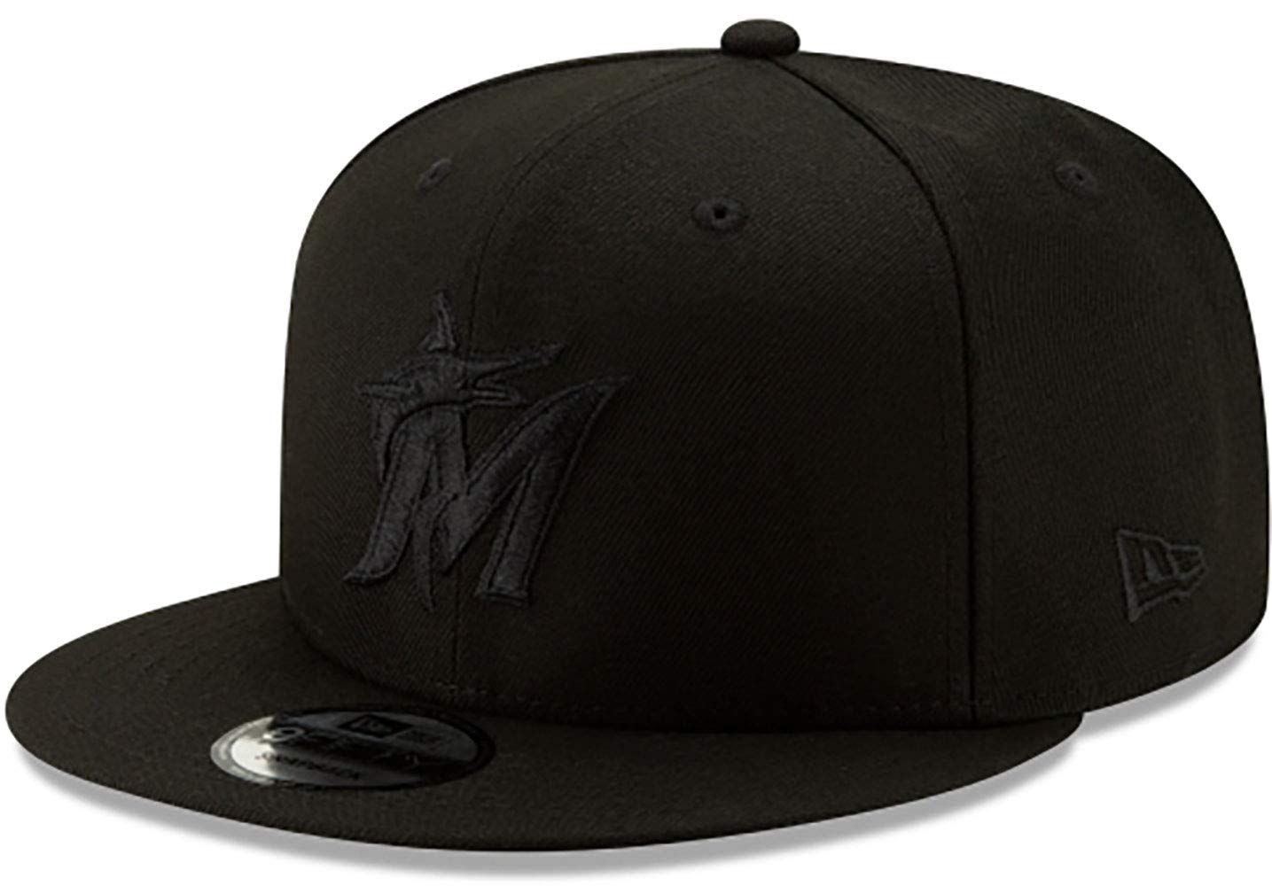 

New Era Miami Marlins 2019 Blackout 9FIFTY Snapback Black Hat