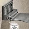Aluminum Zinc Zinc Alloy Bathroom Pedals Wall Mounted Shower Footstool Stable Shower Foot Rest  Shaving