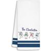 Vintage Coastal Beach Sardine Fish Kitchen Towels, Fish Gifts Hand Towel for Bathroom Decor,Ocean Nautical Sardine Dish Tea Towels for Kitchen,