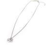 Les Trésors De Lily [J7985] - Silver 'You & Me' Designer Necklace
