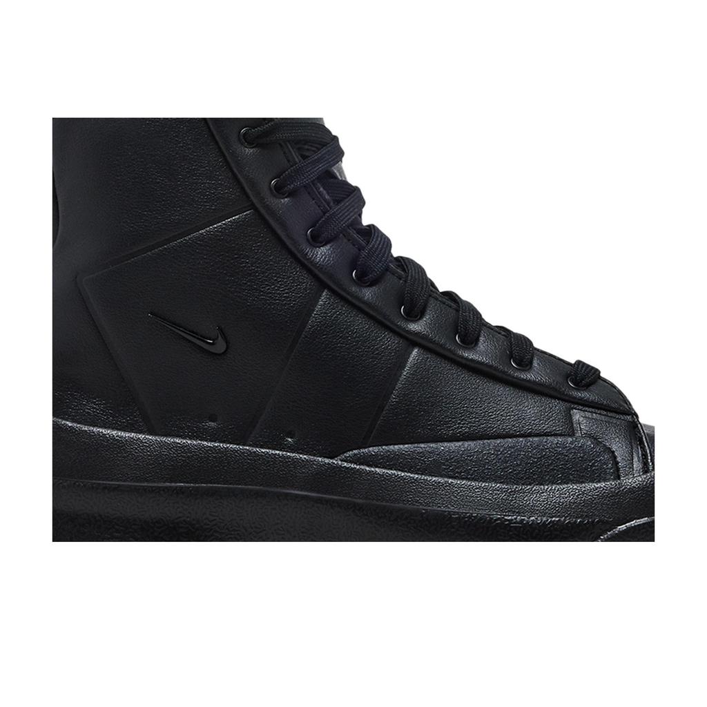 Nike Womens Blazer Roam Mid 'Triple Black' (women's sizes) Black / University Red / Racer Blue / Black Ankle Boots FQ9065 002
