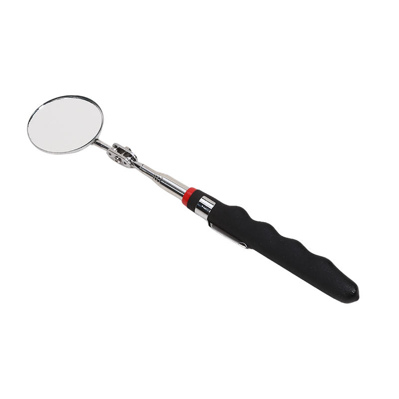 360°Retractable Inspection Mirror Round Telescopic Detection Lens Pocket Clip Car Repair Observation Tools