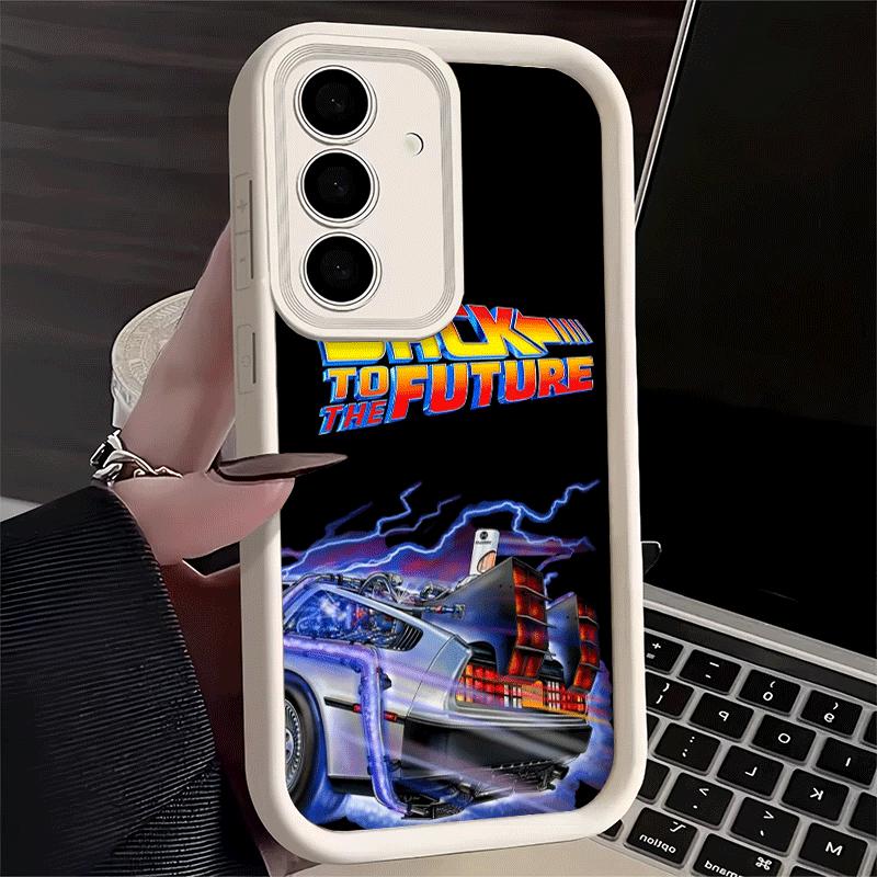 Phone Case for Samsung Galaxy S26 S25 Ultra S24 FE Back To The Future Shell S23 Plus S22 + S21 S20 5G Soft Silicone Funda