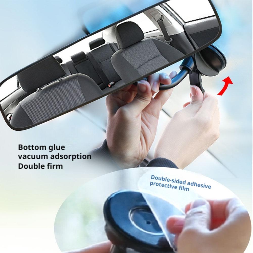 Car Interior Rear View Mirror Large Field 360 Degree Adjustable Universal View Rearview Mirror Car Accessories 2025