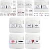 Couple 1 Pair Lovers Home Decor Pillow Case Sofa Waist Throw Cushion Cover