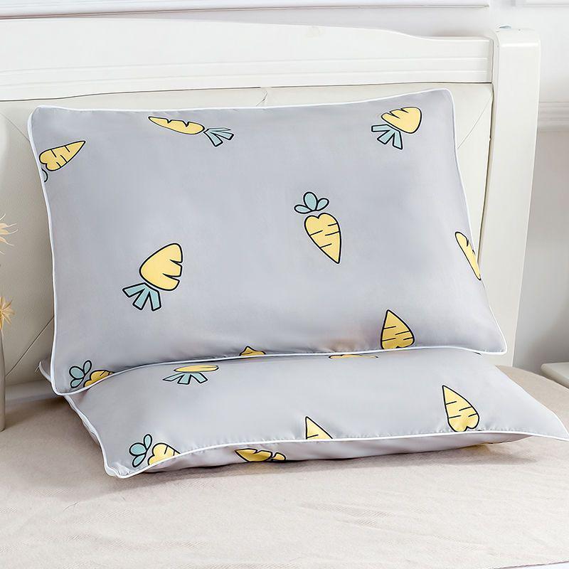 Single Pillow Set: Includes Removable & Washable Pillowcase, Perfect for Student & Adult Neck Support