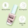 Sugar Pop Nail Lacquer 01 Spring Bloom Icy Pink Quick Dry Glossy Shine Long Lasting Chip Resistant Nail Polish 10 Ml