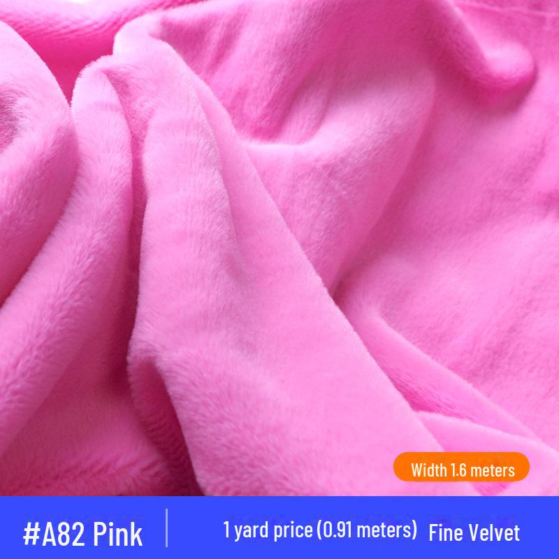 Material Pluș Iepure Rex Imitație 5mm - Opțiuni Multicolor pentru Jucării, Îmbrăcăminte, Perne