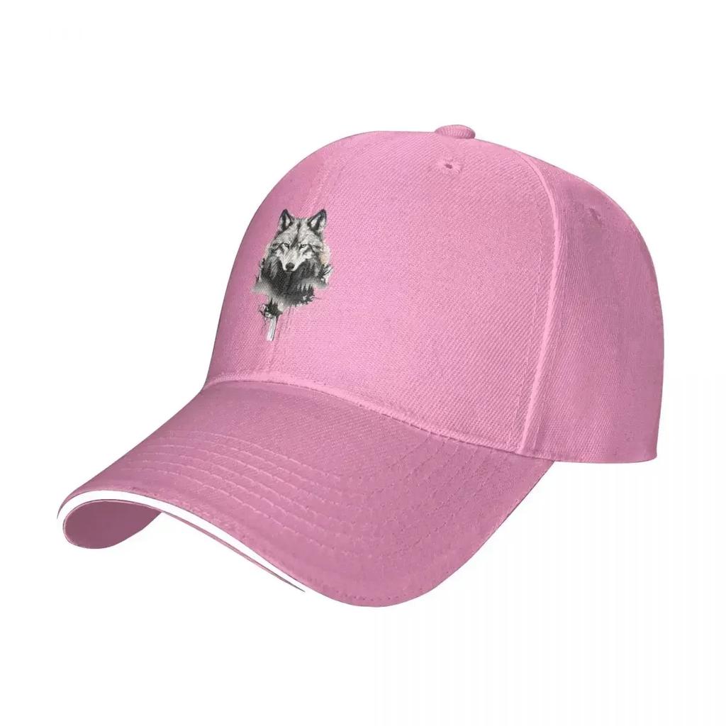 Scary Fox Baseball Cap Black and White UnisexTeens Print Trucker Hat Summer Casual Outdoor Gym Sun Visor Baseball Caps