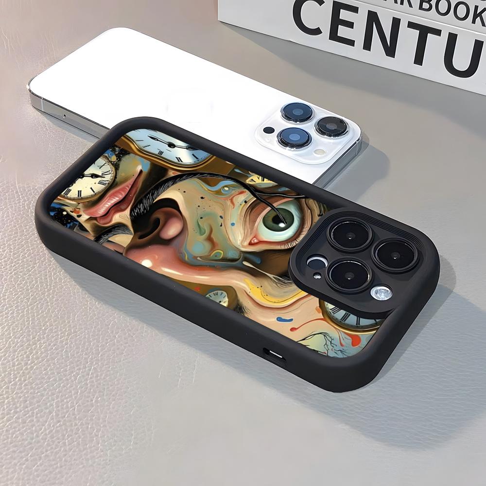 Salvador Dali Art Phone Case For IPhone 17 Pro Max 15 Pro 16 14 Plus 12 13 Mini 11 Pro Shockproof Soft Cover