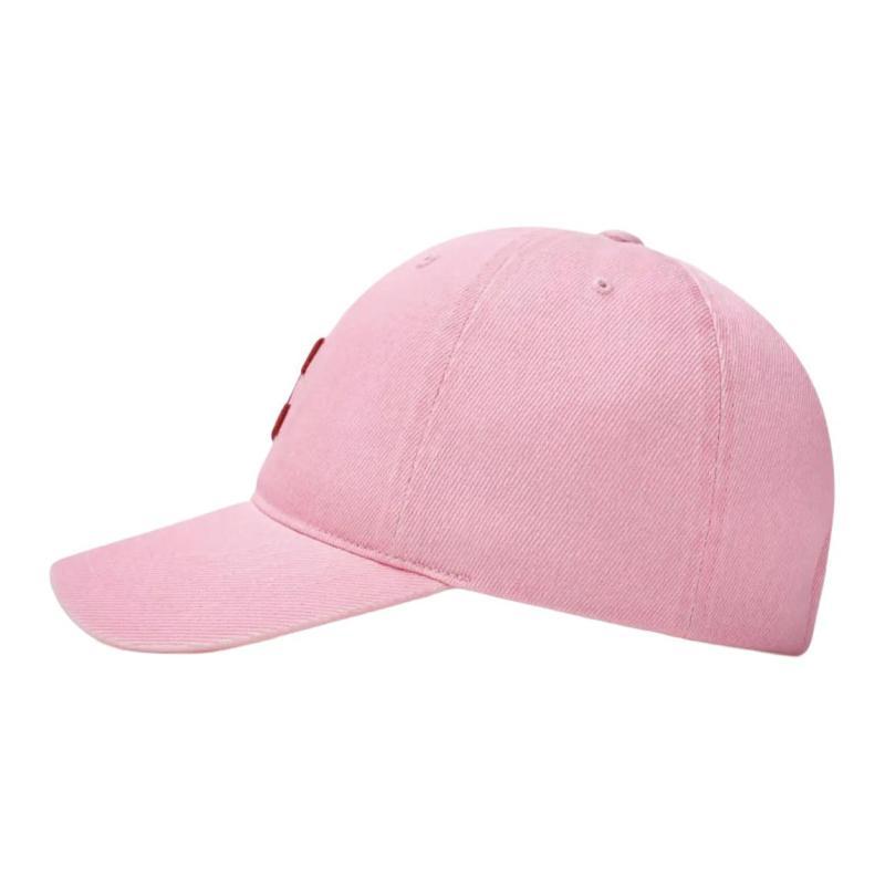 MLB Cotton Baseball Cap For Sun Protection Women's Pink Fashion 3ACPVV14N-45PKM
