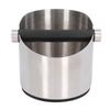 Rubber Base Coffee Grounds Bucket Stainless Steel Stainless Steel Knock Box  Espresso Making