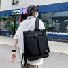 Schoolbag Hot Sale Backpack Large Capacity Couple Backpack Solid Color Simple Travel Backpack Women Backpack Girls