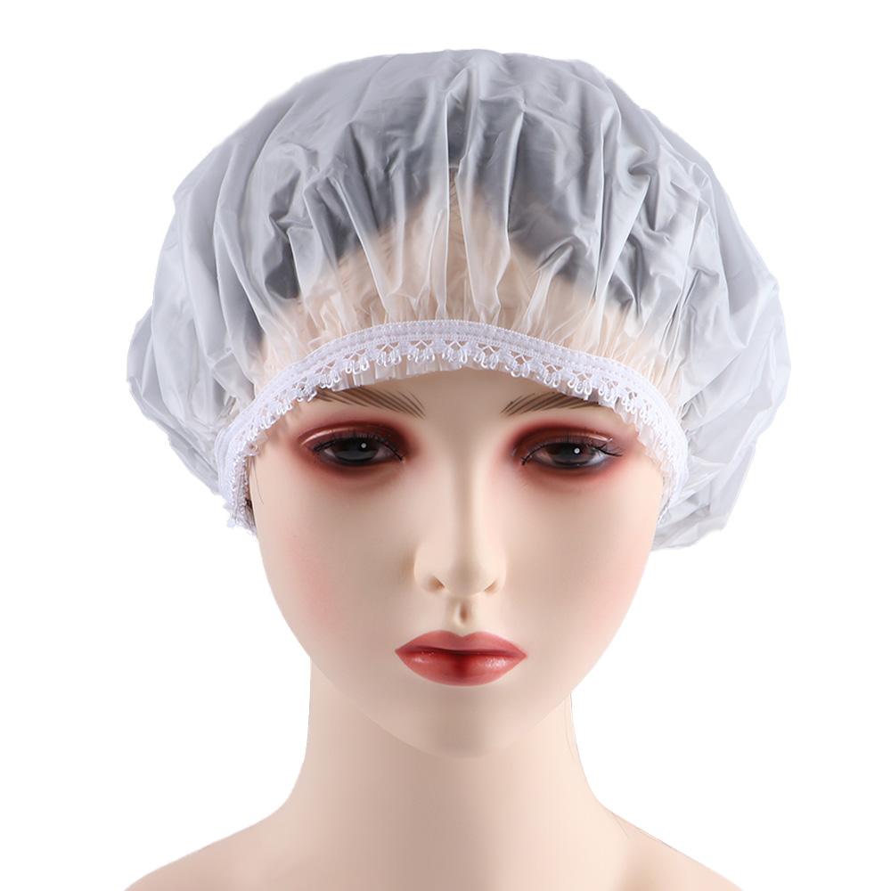 Colorful Bathing Home Hotel Hats Travel Camping Accessories Bathroom Products Hair Cover Shower Cap