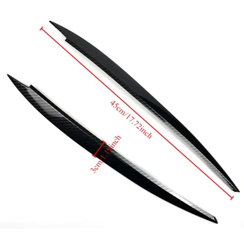 For Volkswagen Golf 7 MK7 GTI R  2013-2018 Head Light Lamp Eyelids Eyebrow Headlight Decoration Car Styling Trim Accessories