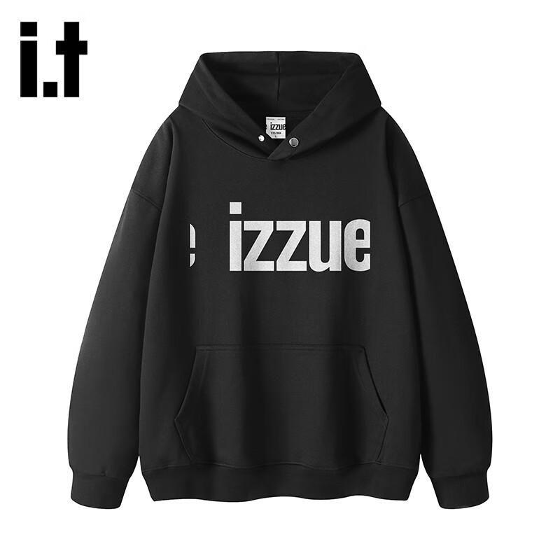 

Izzue Unisex Heavyweight Letter Hooded Sweatshirt XL