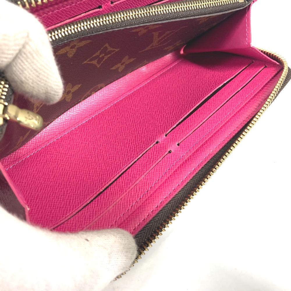 Louis Vuitton M64201 Monogram flower Portefeuille Clemence Zippy Wallet