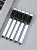 25/50Pcs Black Dry Erase Markers With Eraser Cap-Miniwhite Board Marker For Office School Supplies-Vastea