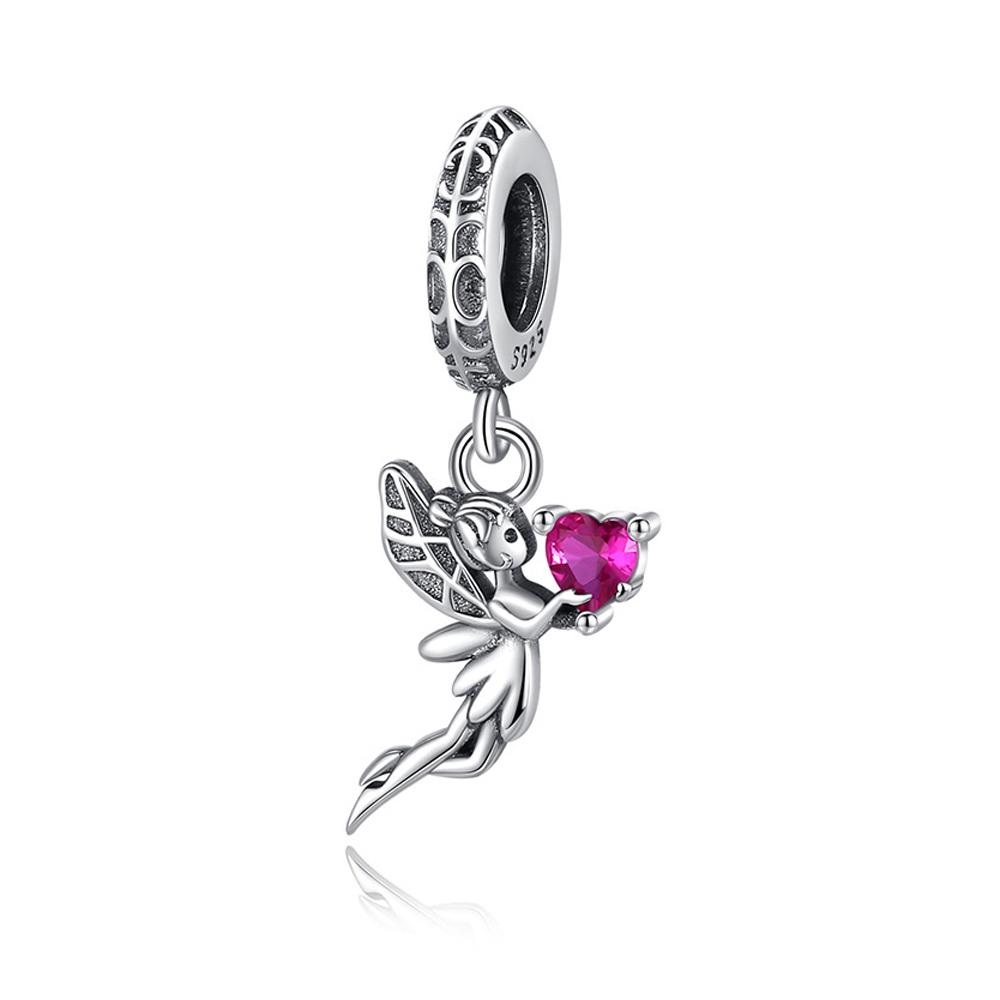 Kupfer Fee Fee Elfen Umarmen Liebe Schmuck Für DIY Original Charm Armband Frauen Gedenktag Geschenke