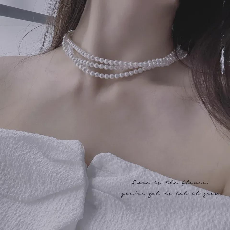 120cm Shijia Pearl Multi-Layered High-Gloss Long Necklace