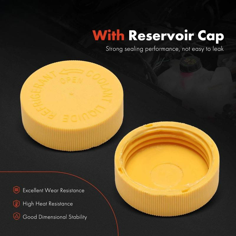 MN135072 Engine Coolant Overflow Recovery Reservoir Tank with Cap for Mitsubishi L200 2008-2015 Montero Sport 2005-2015
