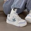 Girls board shoes low-top children's flat bottom 2025 autumn new casual shoes fashion foreign style middle-aged children's sports shoes tide