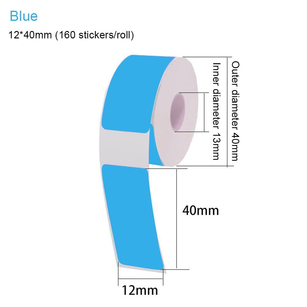 Back Adhesive Thermal Sensitive Paper Tags for P15/P12/P11/D30/D32/D35/Q30 Switch Sticker