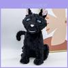 Adorable Coraline Cat Plush Black Cat Soft Toy With Pp Cotton Material And Short Fur
