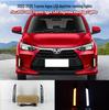 2023-2025 Toyota Agya Front Bumper, Fog, and Tri-Color Daytime Running Lights