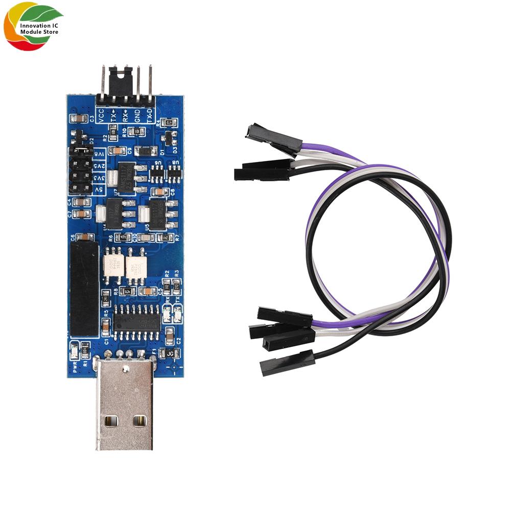 CH340 Photoelectric Isolation Serial Port Module Usb To Ttl Serial Port Module 5V3.3V2.5V1.8V Four Level Usb Interface