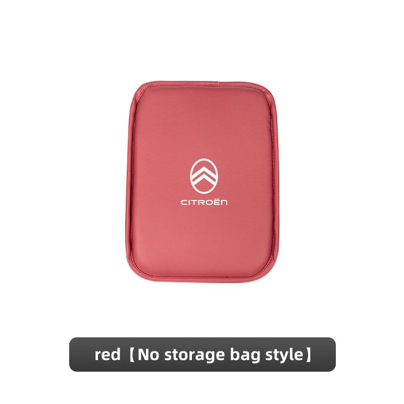 Car Armrest Box Leather Pad Elbow Cushion Auto Accessories For Citroen C3 C5 C5X C4 e-C4 X e-C3 C-Elysee Berlingo C1 C-Crosser
