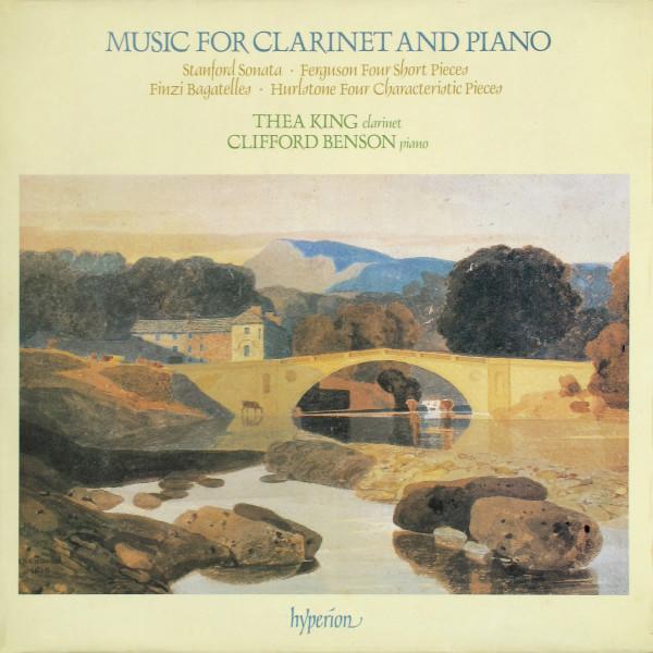 

LP Record THEA KING CLIFFORD BENSON STANFOR Music For Clarinet And Piano A66014 HYPERION 1981 UK Classical Used