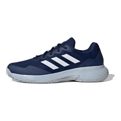 Scarpe da Ginnastica Unisex Gamecourt 2.0 Blu Scuro Bianco Nuvola Blu Halo IE1112