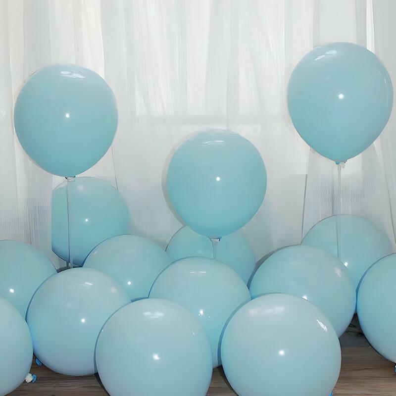 Beauty of the Sea 12-inch Ice Blue Balloons