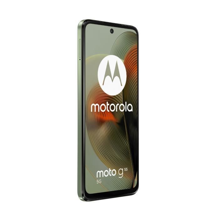 Motorola Moto G55 5G 8 Go/256 Go Vert (Smooky Green) Double SIM