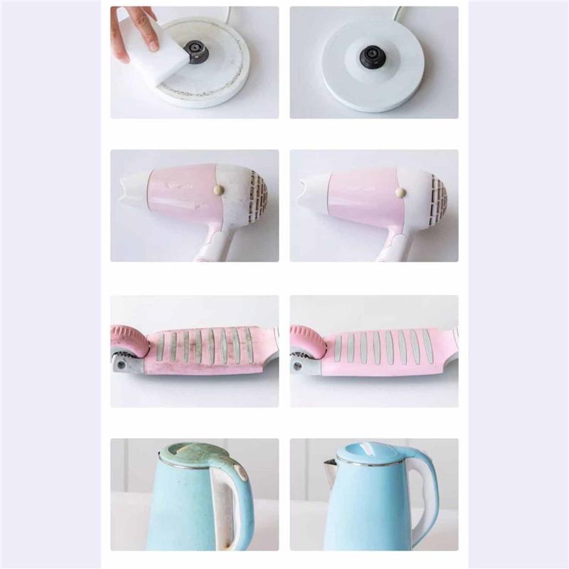 20/50/100pcs Magic Reusable Leather Shoes Stainless Steel Ceramic Wall Surface Marker Pen Oil Stain Cleaning Sponge Household Cleaning Tools