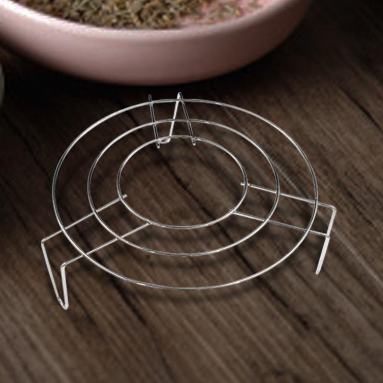 Stainless Steel Triangular Steam Rack Pot Vertical Three Feet Steam Tray Steam Tray Rack Storage Rack