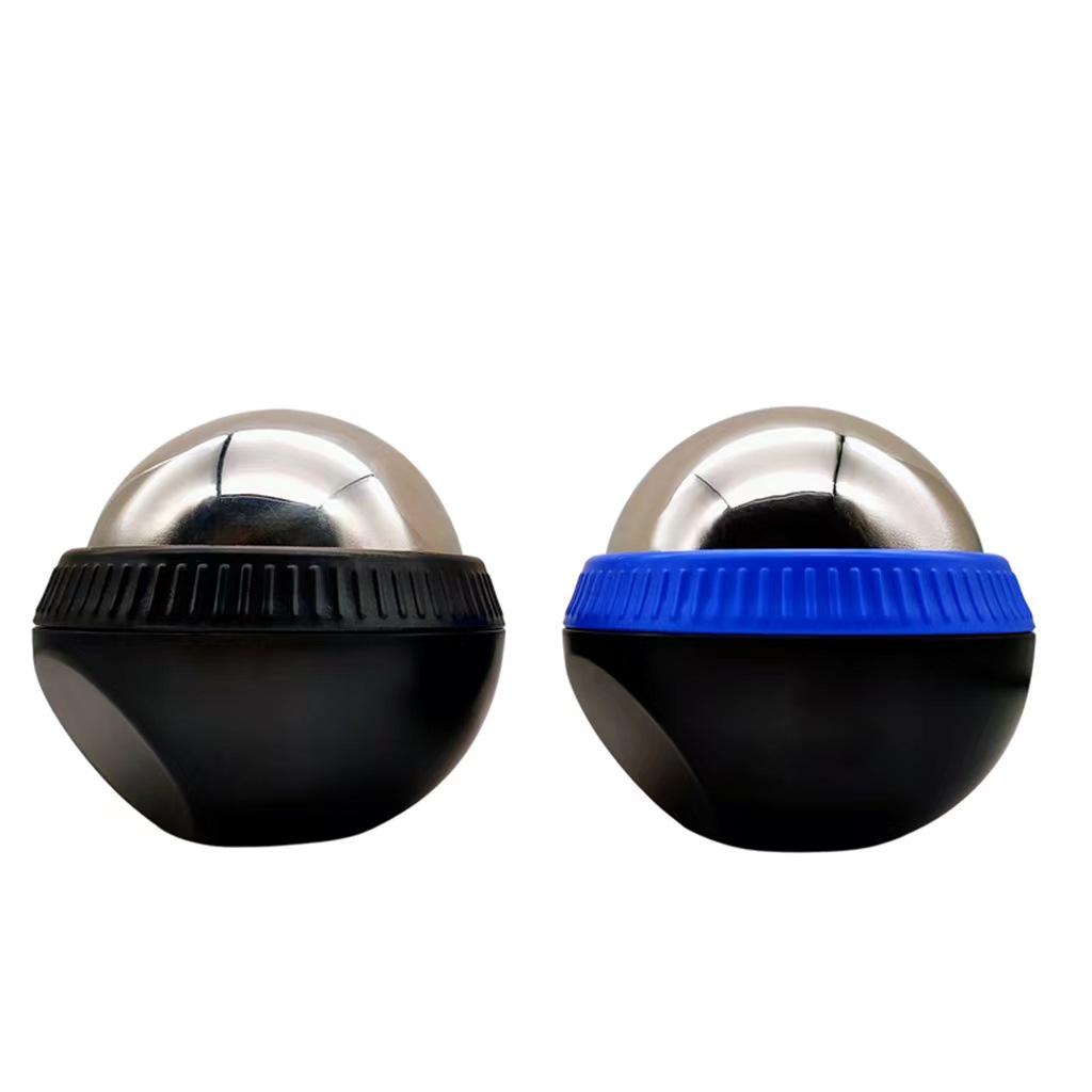 Stainless Steel Hot & Cold Massage Ball: Handheld Ice Pack, Cooling, Low Temp Rolling Ball, 70mm for Physiotherapy Fitness & Compress Therapy