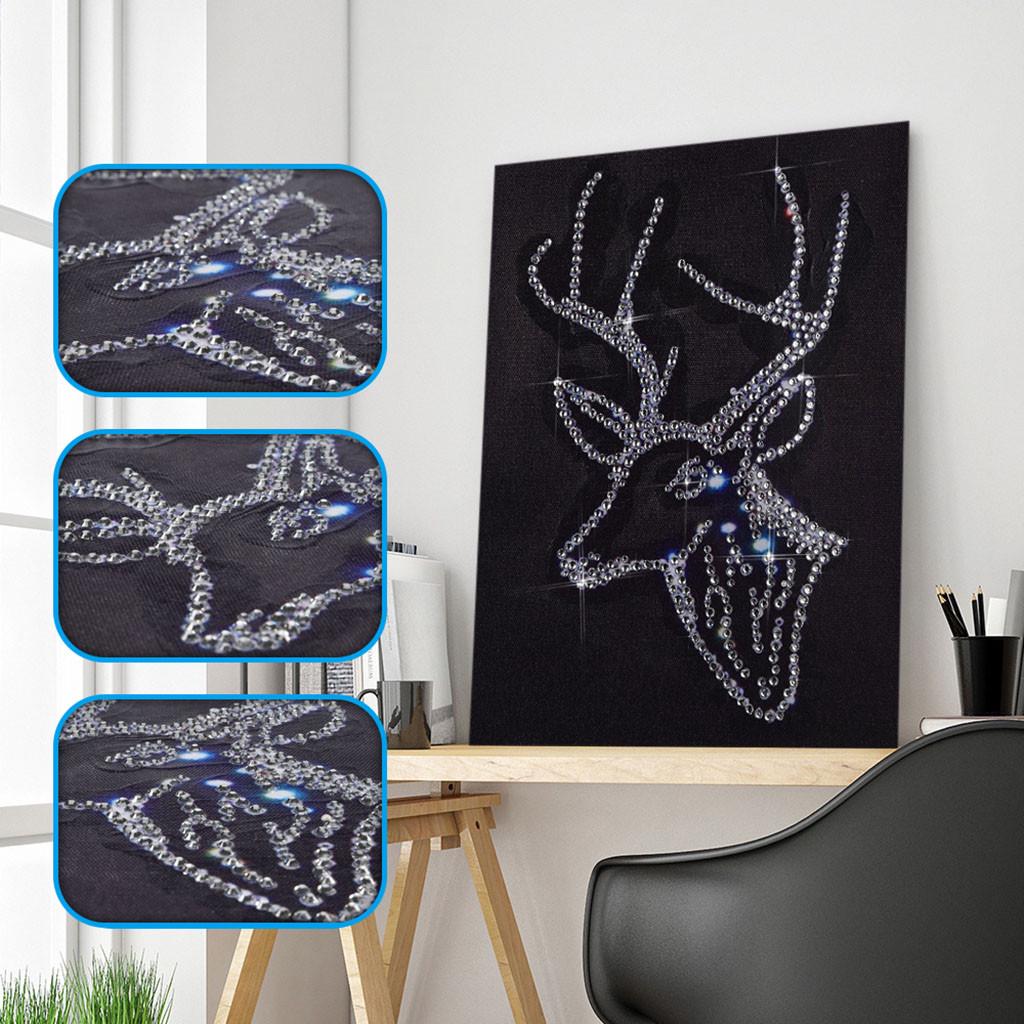 Fluorescent Diamond Painting DIY 5D Partial Drill Cross Stitch Kits ...