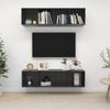 Wall-mounted TV Cabinets 2 Pcs Glossy Engineered Wood