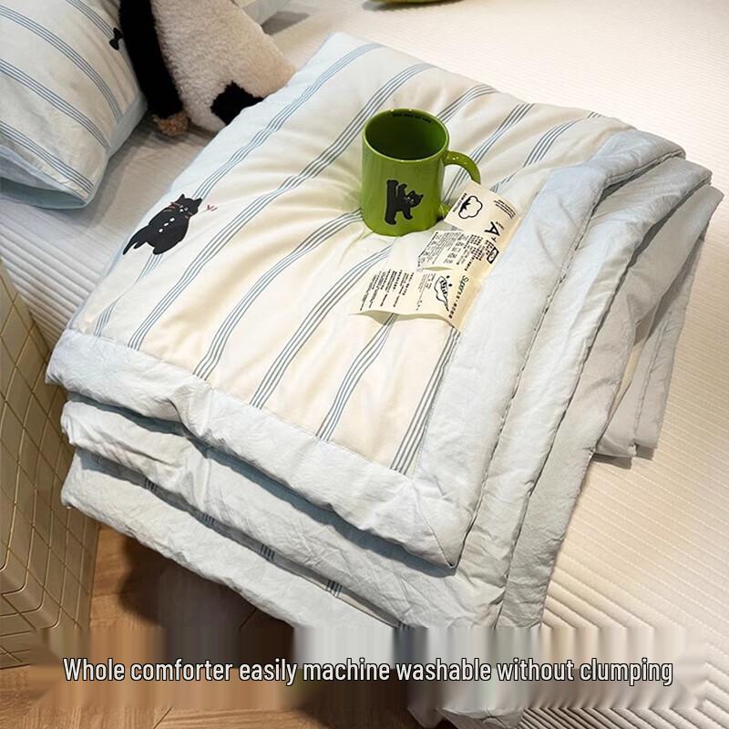 

Jiuzhoulu Antibacterial 10% Soybean Fiber Summer Quilt