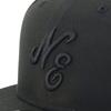 New Era Cap 59FIFTY NE Logo Tonal Color Black 7 5950 CLASSIC NE TONAL PACK BLK 3/8