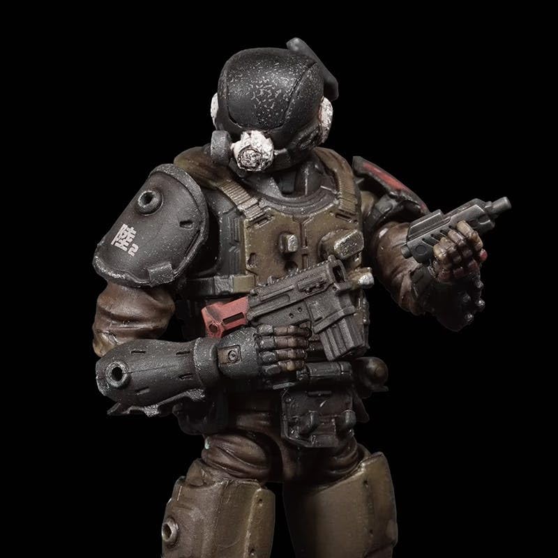 Acid Rain World FAV-A134 Kaiho Paratrooper 118 Scale Pre-painted Movable Military Figure (The Last Line of Defense) by TOYS ALLIANCE