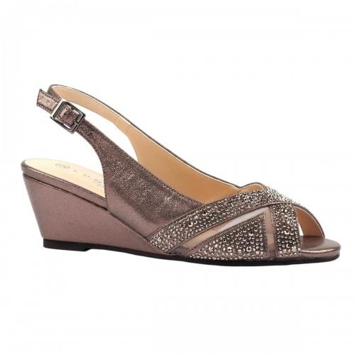 Lunar Womens/Ladies Emmerline Wedge Shoes